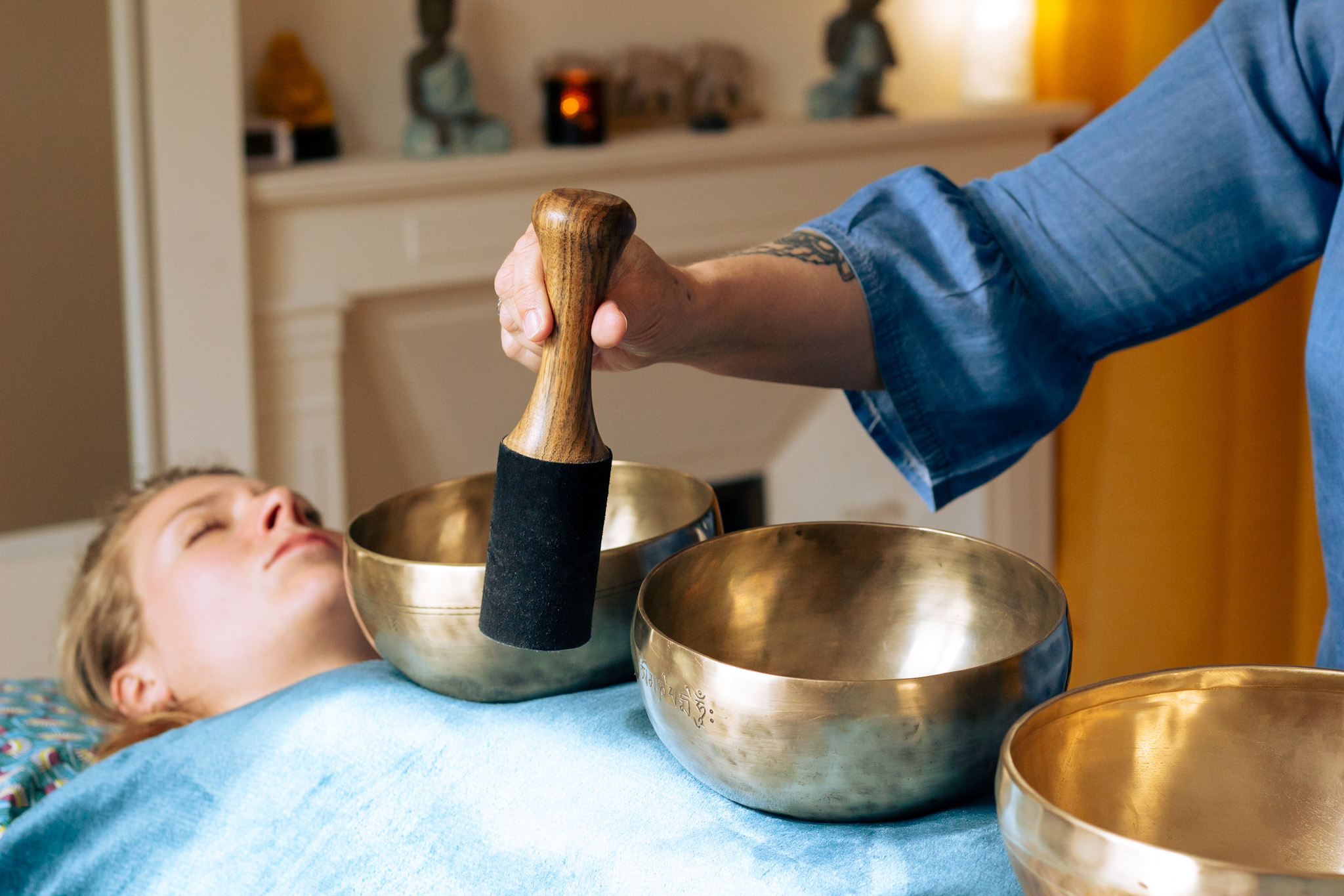 Lire la suite à propos de l’article Les bienfaits du massage sonore aux bols tibétains